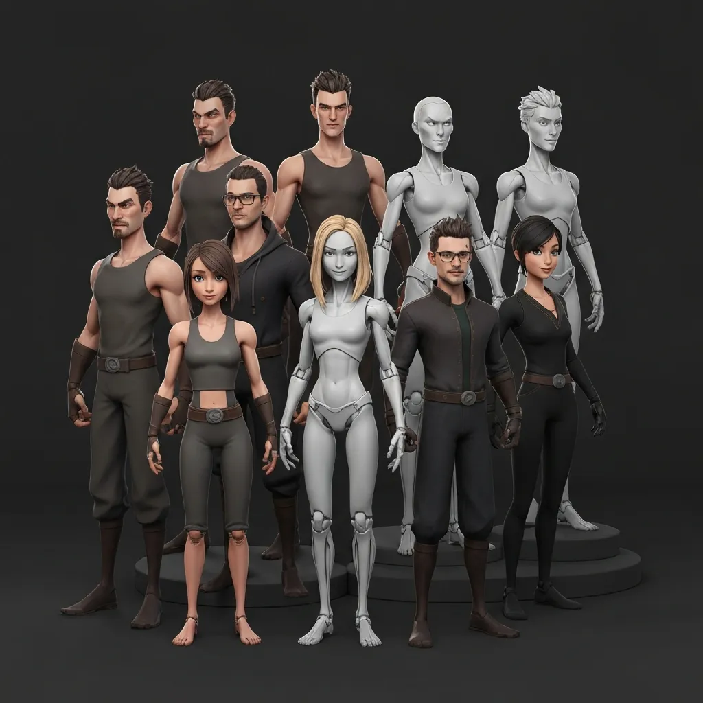 Professional character design